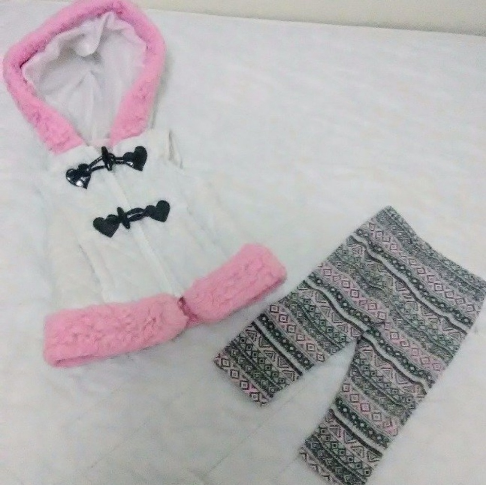 Baby girl set winter cute 6-9m